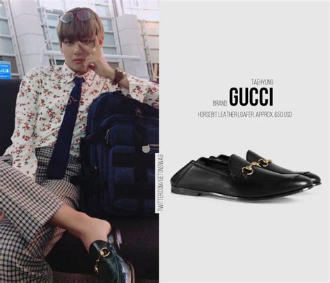 kim taehyung gucci shoes|bts kim tae hyung shoes.